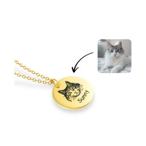 cat-portrait-personalize-necklace-round-disc-gold-detail
