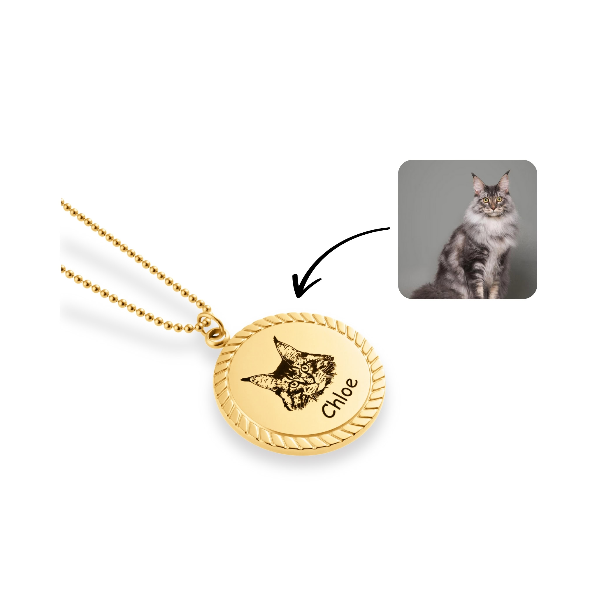 cat-portrait-personalize-necklace-round-rope-edge-disc-gold-detail