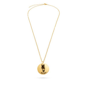 horse-portrait-personalize-necklace-round-disc-gold-top