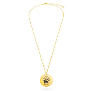 paw-print-personalize-necklace-round-disc-gold-top